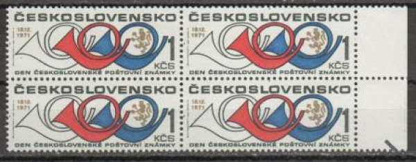 1937 čtyřblok ** - 1971